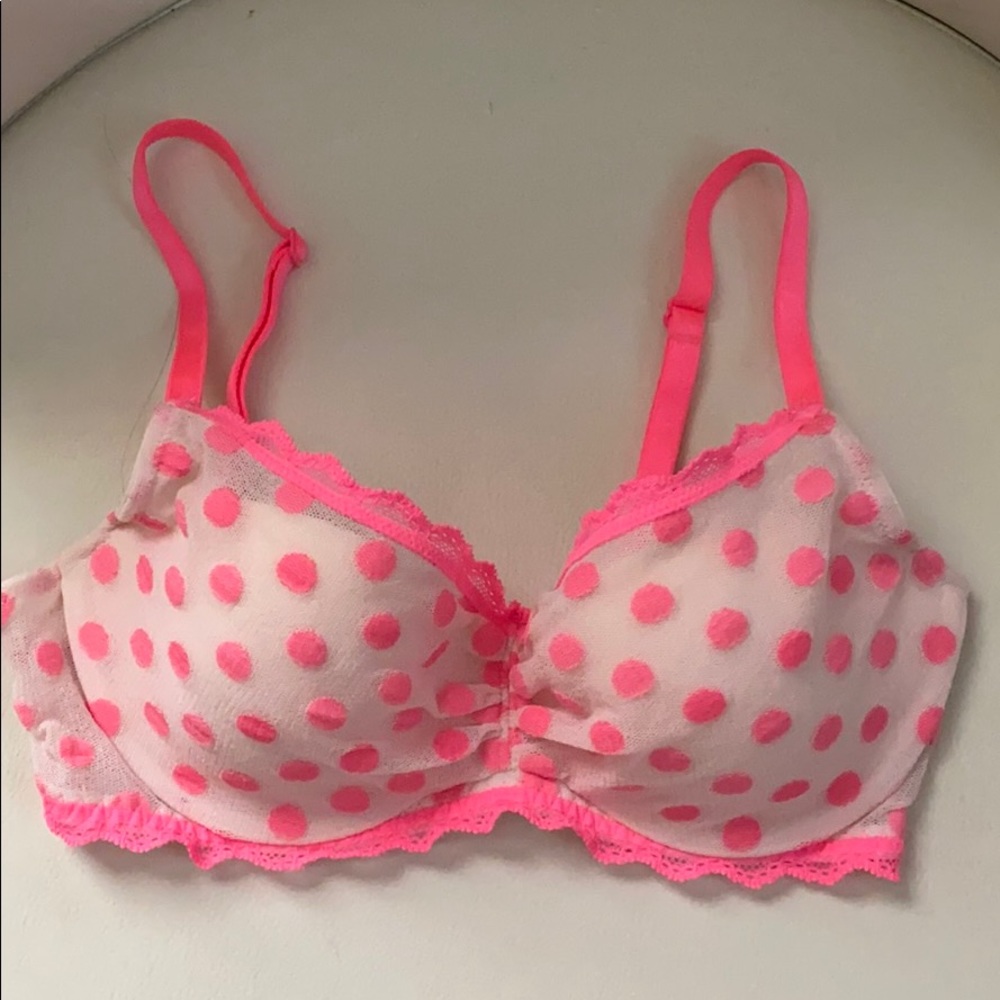 Victoria's Secret Lined Demi-Buste Double Bra